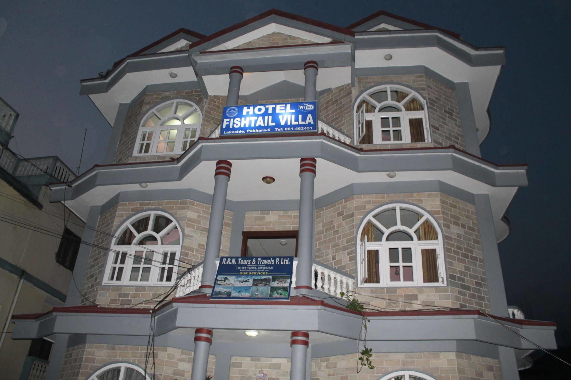 Hotel Fishtail Villa Pokhara Exterior foto